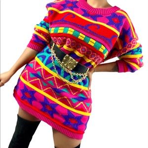 Take A Look About Vintage Coogi Sweater Dress